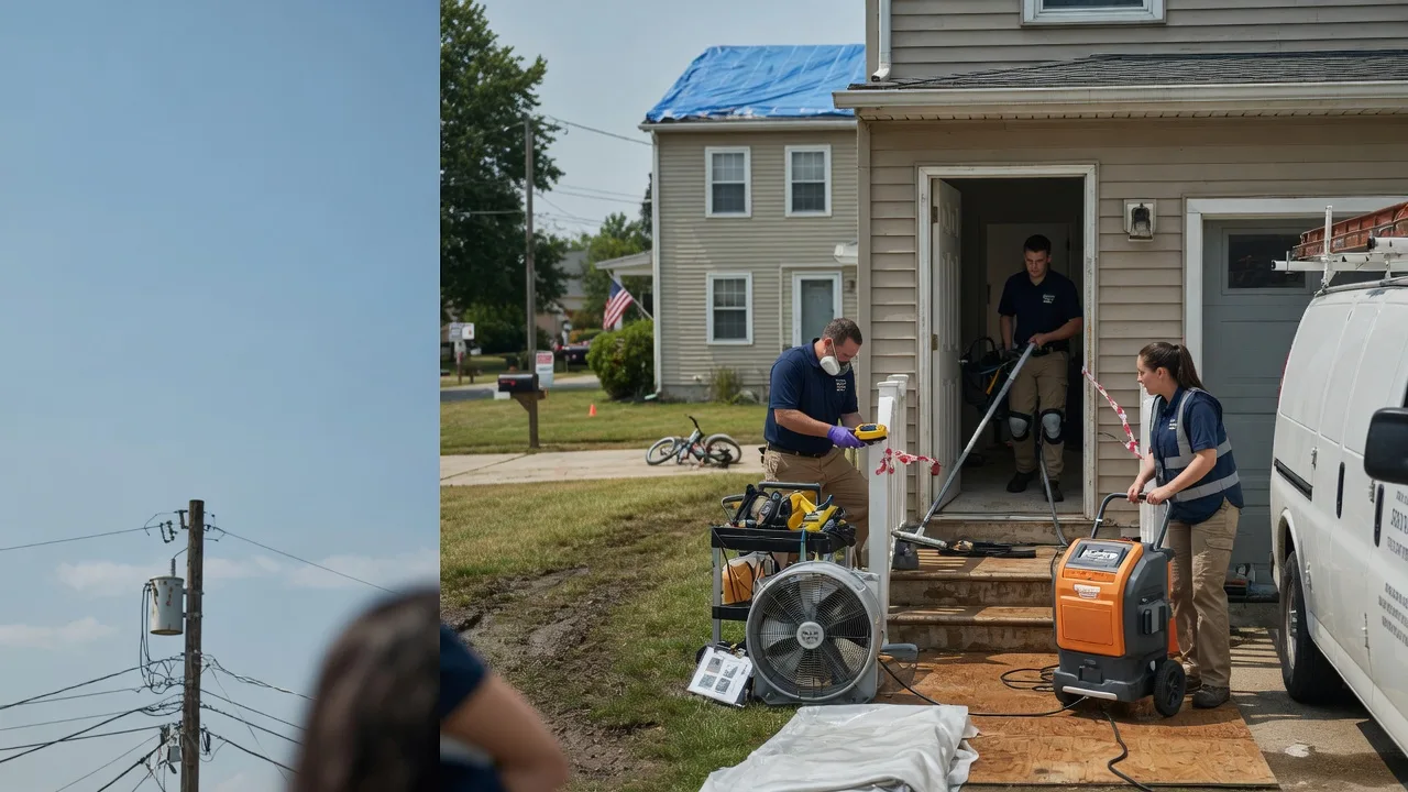 Water Damage Repair in Bradley, OK near me